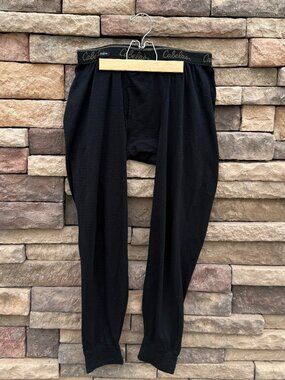 Cabela’s Men’s Medium Tall Long Underwear – Black – Polartec PowerDry